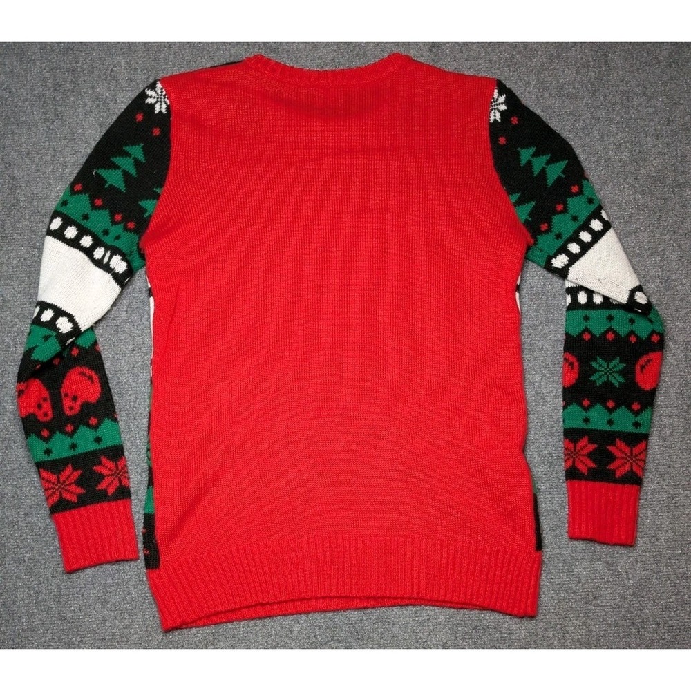 Bravado Pantera Psycho Holiday‎ Christmas Sweater Womens Medium/ Mens Small Knit - Picture 6 of 8